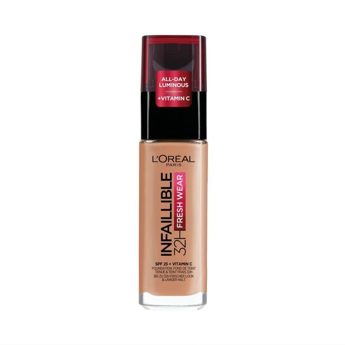 L'Oréal Paris Infallible 32h Fresh Wear Base de Maquillaje SPF25 #300-ambre 30 ml