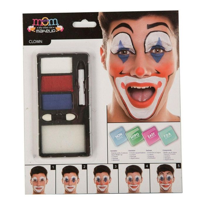 Maquillaje payaso 24 x 20 cm Maquillaje payaso 24 x 20 cm