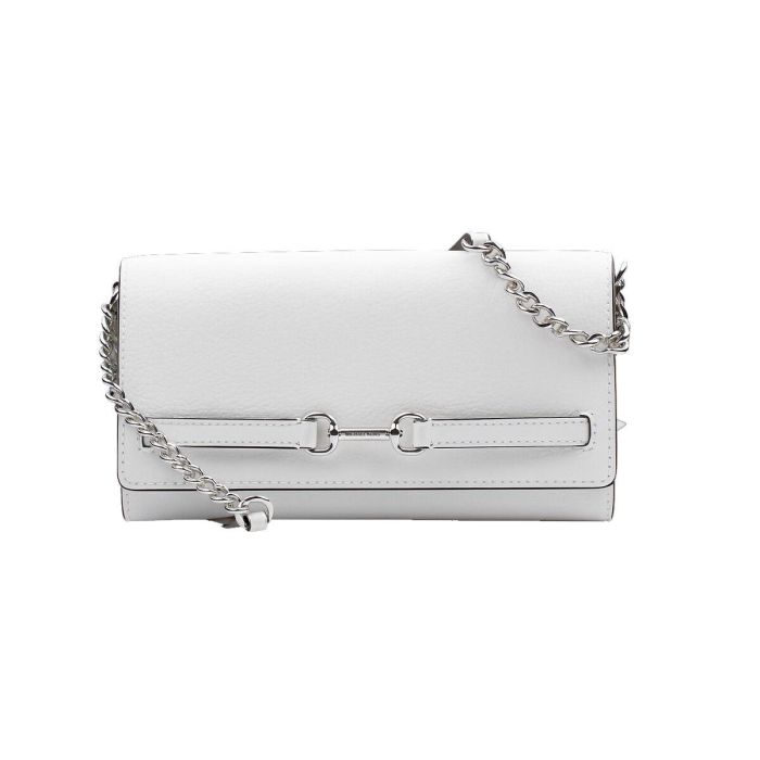 Bolso Bandolera Michael Kors Carson Blanco 22 x 12 x 4 cm 0 Bolso Bandolera Michael Kors Carson Blanco 22 x 12 x 4 cm 0