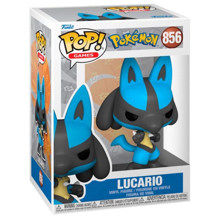 Funko Pop Pokemon Lucario 74217 - Figura de Vinilo de 9cm con Caja Original 1