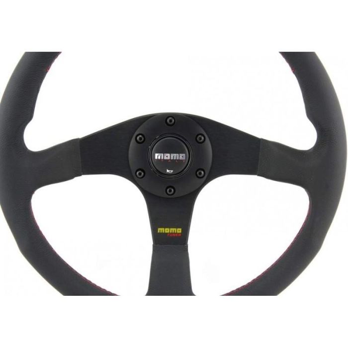 Volante Momo Tuner 350 mm Piel Negra MOMVTUNERBLK35R 3