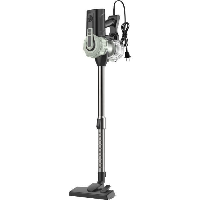 Aspiradora vertical con cable - LIVOO DOH142V - 600 W - 12 kPa - 82 dB - Ciclónica - 0,55 L - Verde 1 Aspiradora vertical con cable - LIVOO DOH142V - 600 W - 12 kPa - 82 dB - Ciclónica - 0,55 L - Verde 1