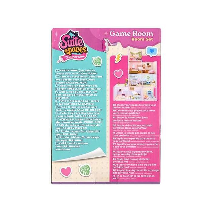 Bizak Diseña tu Sala Gamer Suite Spaces Incluye 20 Accesorios 2 Papeles de Pared 1 Papel de Suelo para Niños y Niñas a Partir de 6 Años Idioma Español 2