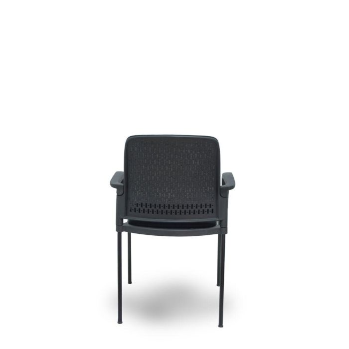 Silla de Recepción Foröl 4519PTNM840B840 Negro 4 Unidades 3