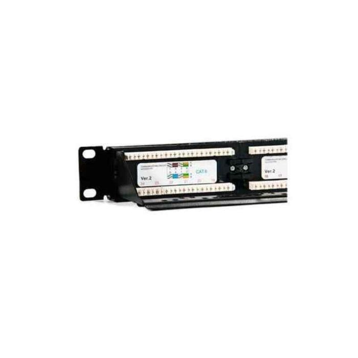 Patch Panel 24 Puertos UTP Categoría 6 2LAN ARAP19C624UTP 19" 1 Patch Panel 24 Puertos UTP Categoría 6 2LAN ARAP19C624UTP 19" 1