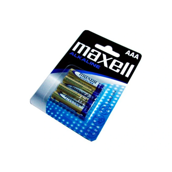Maxell Pilas Alcalinas AAA LR03 - Pack 4 Unidades 3 Maxell Pilas Alcalinas AAA LR03 - Pack 4 Unidades 3