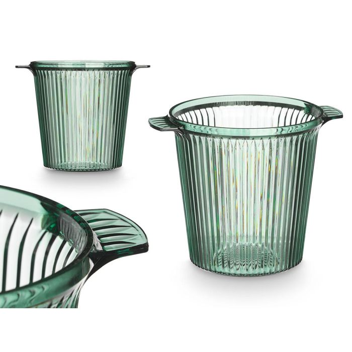 Champañera Rayas Verde 2,2L Leknes 21X17CM (12 Unidades) Champañera Rayas Verde 2,2L Leknes 21X17CM (12 Unidades)