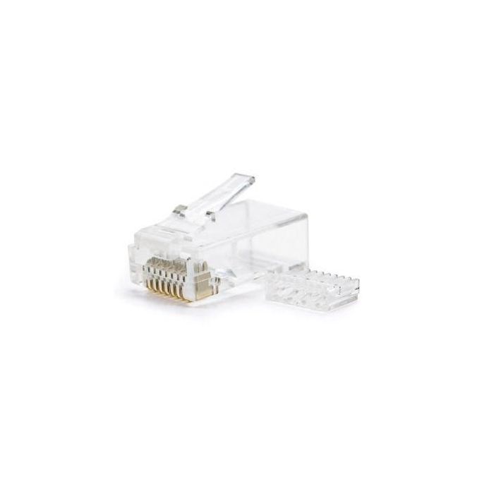 Conector RJ45 NANOCABLE 10.21.0201-100 Transparente 0 Conector RJ45 NANOCABLE 10.21.0201-100 Transparente 0