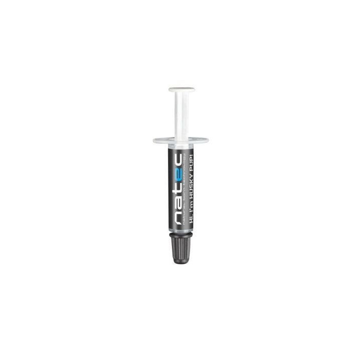 NATEC Husky Pup Compuesto Disipador de Calor 4,63 W/m·K, Gris, 0,5g, Temperatura -30 a 280°C NATEC Husky Pup Compuesto Disipador de Calor 4,63 W/m·K, Gris, 0,5g, Temperatura -30 a 280°C