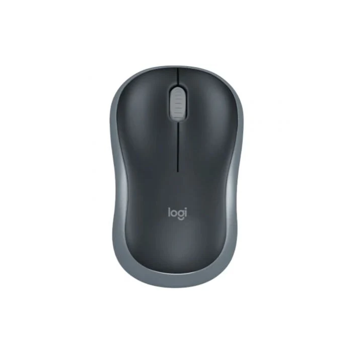 Logitech Ratón Inalámbrico M185, RF Wireless, Pilas Alcalinas, Gris