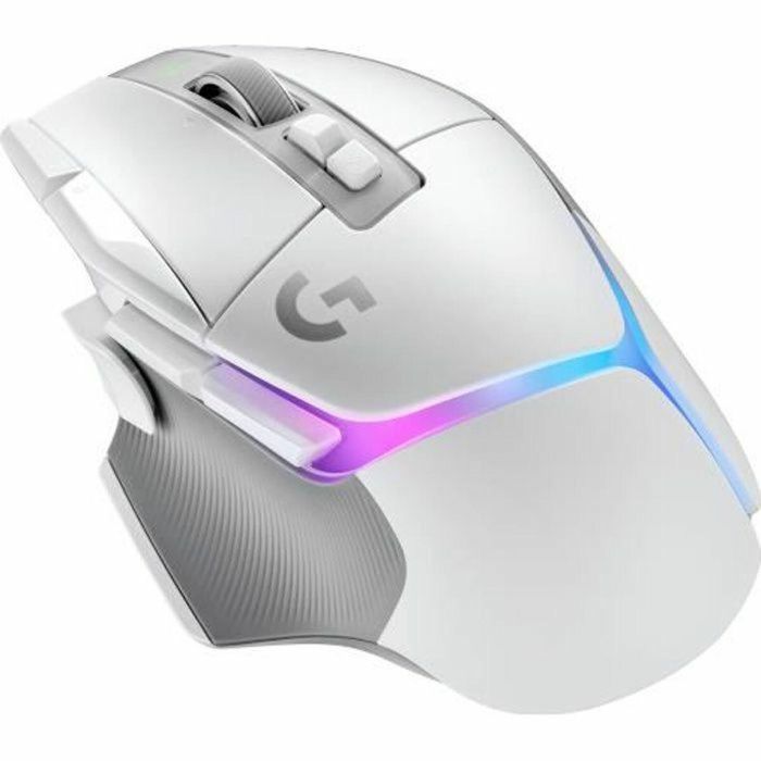 Logitech LOG5099206096363 G502 X Plus Lightspeed Mouse Gaming Inalámbrico RGB con Sensor HERO 25K y Botones Lightforce Híbridos - Blanco