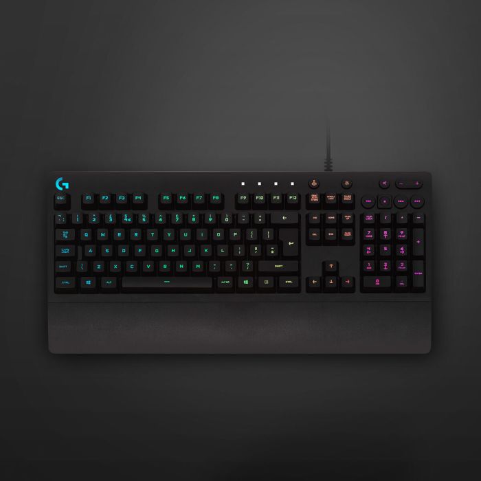 Teclado Gaming Logitech 920-008093 Qwerty Español Negro 5 Teclado Gaming Logitech 920-008093 Qwerty Español Negro 5