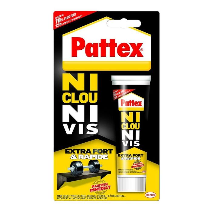Pattex Pegamento Ni clavo ni tornillo 52g 2 Pattex Pegamento Ni clavo ni tornillo 52g 2