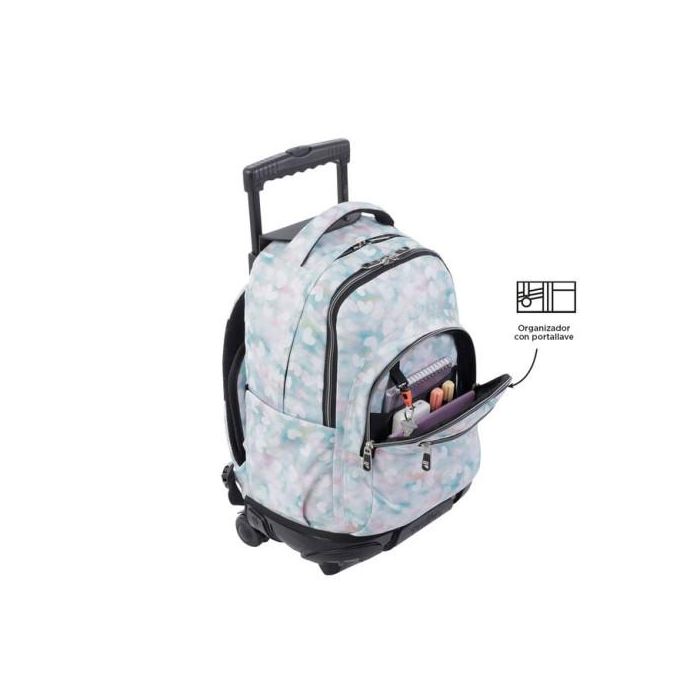 Totto Mochila Escolar con Ruedas Corazones Pastel MA03ECO006-2311P-4HX 3 Totto Mochila Escolar con Ruedas Corazones Pastel MA03ECO006-2311P-4HX 3