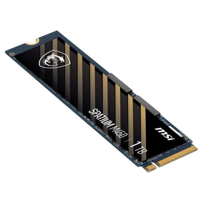 MSI - SPATIUM M450 - SSD Interno - 1TB - PCIe 4.0 NVMe M.2 2