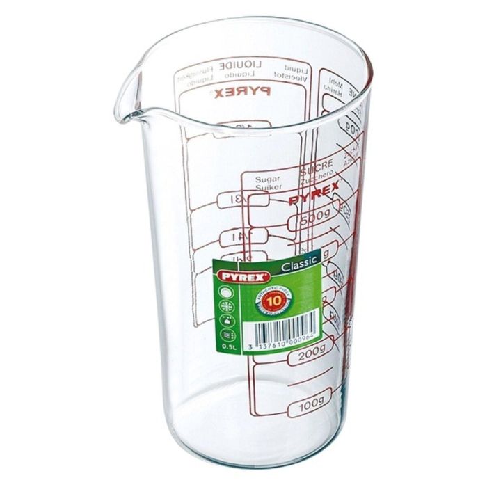 Vaso Medidor Vidrio Cook&Enjoy Pyrex 10x10x17 cm