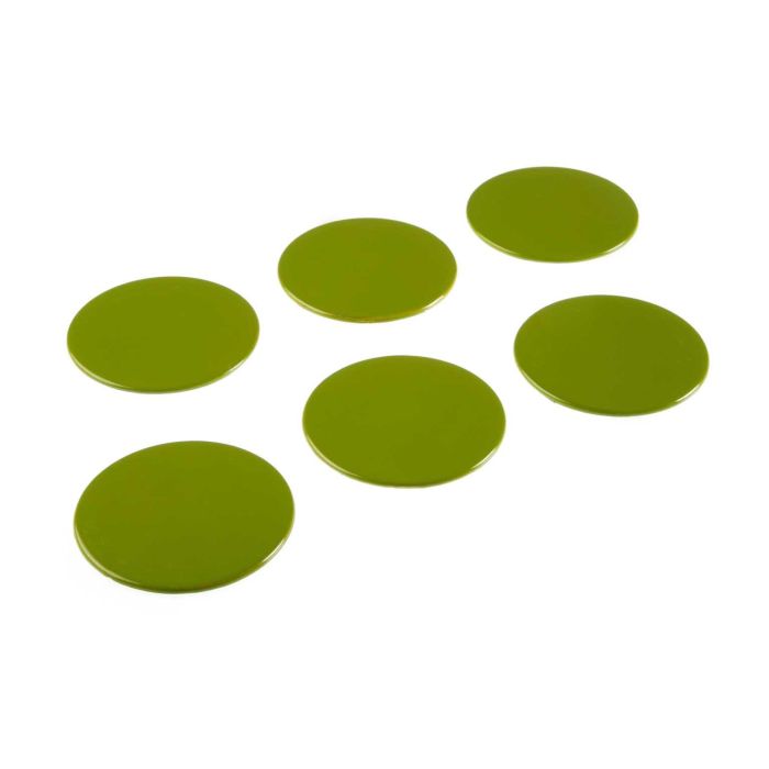 Set. 6 Posavasos Verdes Versa 3CM (2 Unidades) Set. 6 Posavasos Verdes Versa 3CM (2 Unidades)