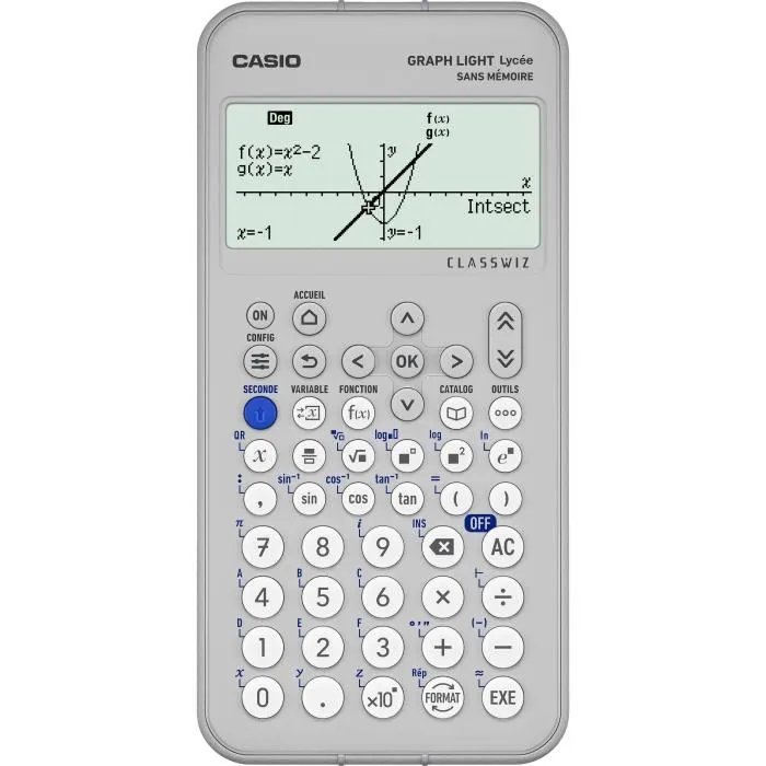 Casio CAS1714783577050 Calculadora Gráfica Graph Light para Escuela Secundaria - Blanca 0 Casio CAS1714783577050 Calculadora Gráfica Graph Light para Escuela Secundaria - Blanca 0