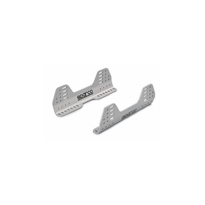 Sparco S004903 Bases Laterales Aluminio 6mm FIA Distancia Ejes 290mm