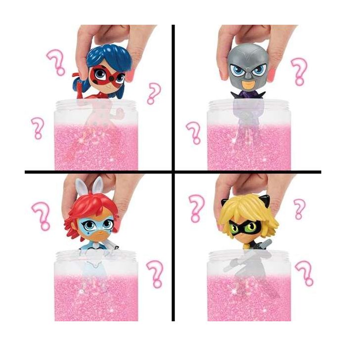 Toy Partner Figura Sorpresa Miraculous Ladybug Magic Heroez Pop ¡Añade agua, agita y descubre! 3 Toy Partner Figura Sorpresa Miraculous Ladybug Magic Heroez Pop ¡Añade agua, agita y descubre! 3