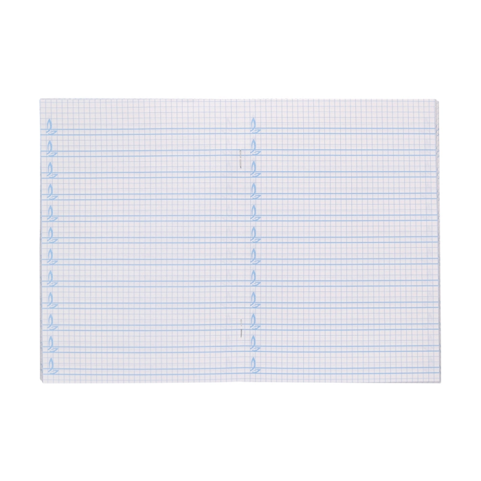 Liderpapel Libreta Pautada Cuadriculada 4mm 32 Hojas A5 70g Cartoncillo