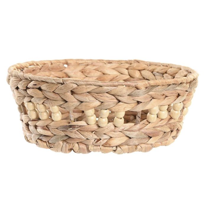 Vaciabolsillos Tropical DKD Home Decor Natural 24 x 9 x 24 cm