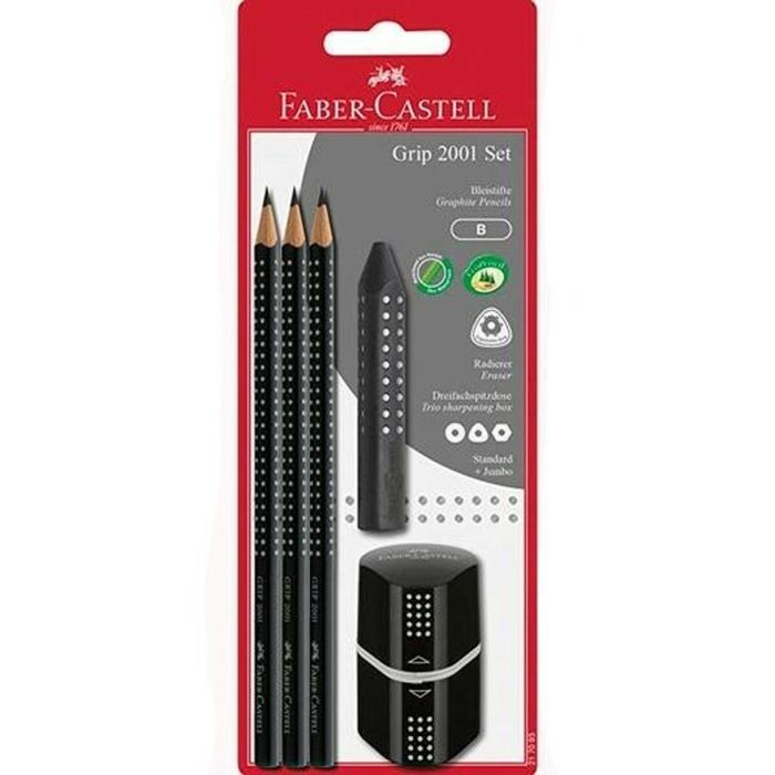 Set de Lápices Faber-Castell Negro (5 Unidades) (10 Unidades) 1 Set de Lápices Faber-Castell Negro (5 Unidades) (10 Unidades) 1
