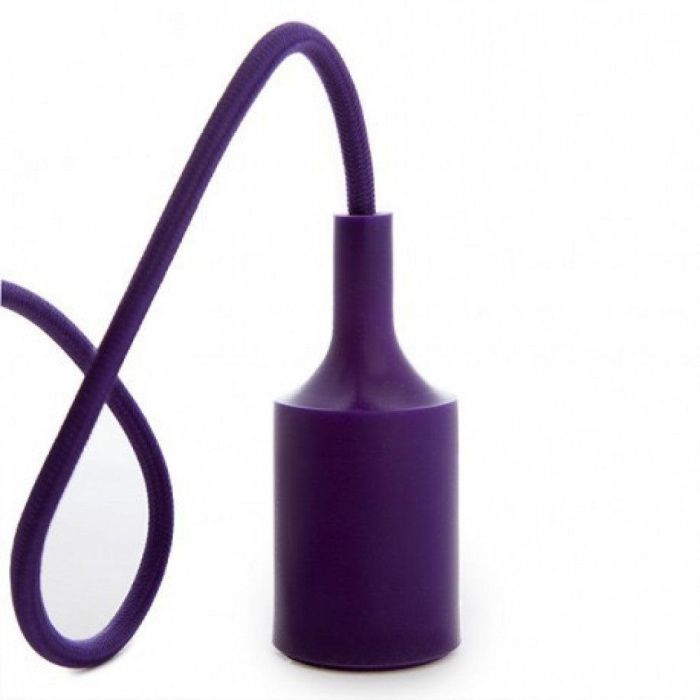 Portalámparas E27 Morado 2 Portalámparas E27 Morado 2