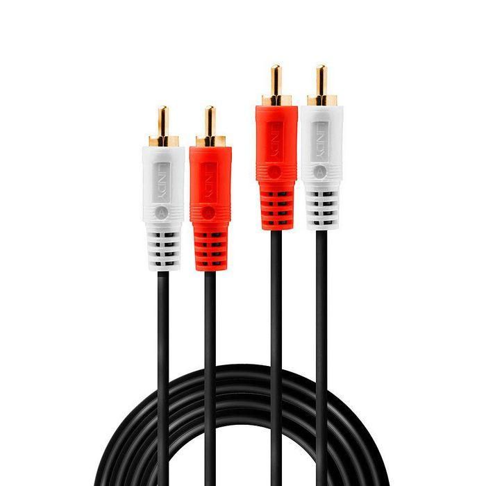 Lindy 10m Premium Phono To Phono Cable 1 Lindy 10m Premium Phono To Phono Cable 1