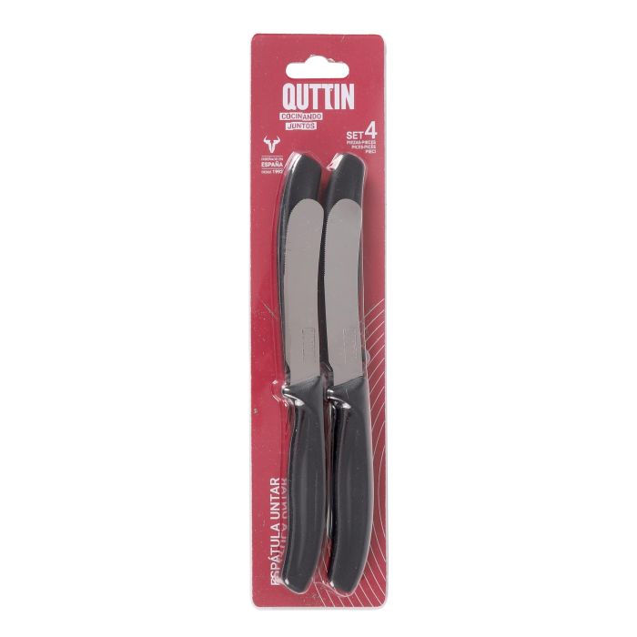 Set de 4 cucharas para untar Basic 8 cm - Inde (18 Cajas) 1 Set de 4 cucharas para untar Basic 8 cm - Inde (18 Cajas) 1