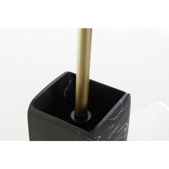 Escobillero Glam DKD Home Decor Negro Dorado 9.5 x 37 x 9.5 cm 2 Escobillero Glam DKD Home Decor Negro Dorado 9.5 x 37 x 9.5 cm 2