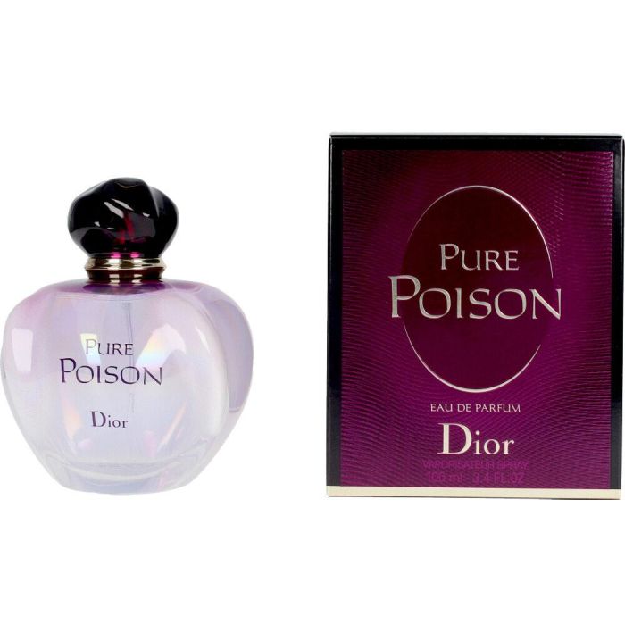 Christian Dior Pure Poison 100 mL Vapo Edp Eau de Parfum para Mujer, Fragancia Seductora con Bergamota, Flor de Azahar y Almizcle Blanco 1 Christian Dior Pure Poison 100 mL Vapo Edp Eau de Parfum para Mujer, Fragancia Seductora con Bergamota, Flor de Azahar y Almizcle Blanco 1