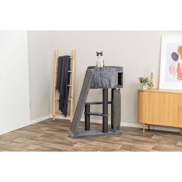 Rascador para Gatos Trixie Active 122 cm Gris 6 Rascador para Gatos Trixie Active 122 cm Gris 6