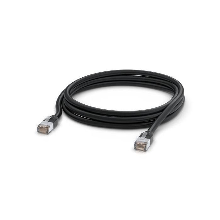 Ubiquiti Cat5e, STP, 2x RJ-45, 3 m, Black 1 Ubiquiti Cat5e, STP, 2x RJ-45, 3 m, Black 1