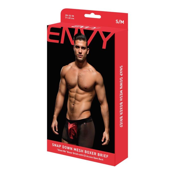 Bóxer de Hombre Envy Negro S/M 1 Bóxer de Hombre Envy Negro S/M 1