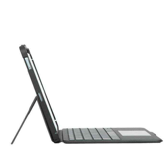 Targus Funda con Teclado VersaVu QWERTY Español Trackpad Bluetooth Retroiluminado para iPad 10.9"-11" Protección 1.2m Negro 21