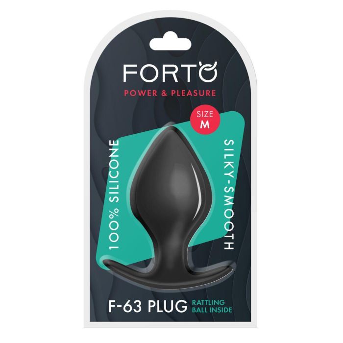 Plug Anal Forto Negro 1 Plug Anal Forto Negro 1