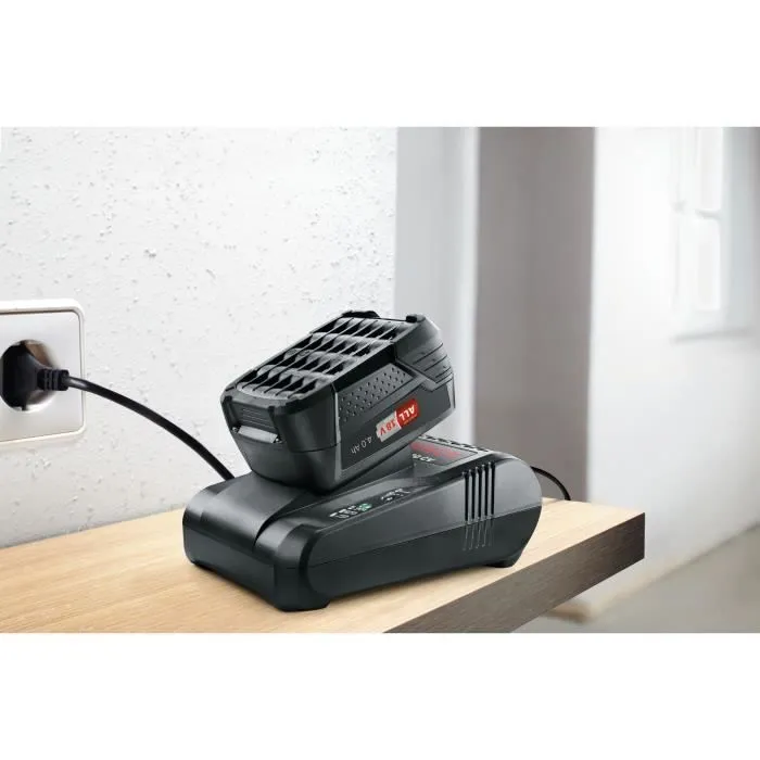 Bosch Cargador Ultrarrápido AL1880CV para Herramientas Inalámbricas de Iones de Litio de 18V Power4All 2