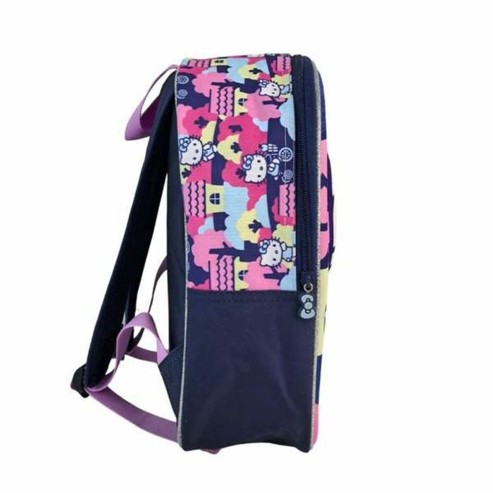Hello Kitty Mochila Preescolar 3D, Bolsillo Lateral, Interior Forrado y Personalizado - Textil 8 Hello Kitty Mochila Preescolar 3D, Bolsillo Lateral, Interior Forrado y Personalizado - Textil 8