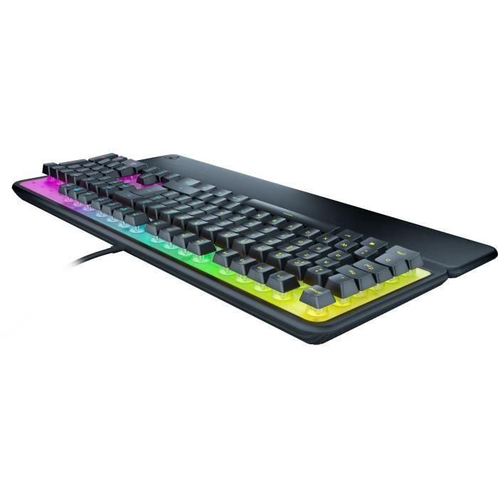 Teclado para juegos - Turtle Beach Magma - Membrana RGB - Negro, teclas silenciosas, AIMO RGB 2