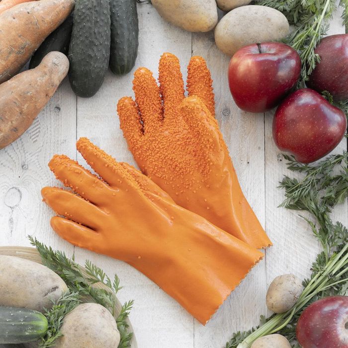 Guantes Limpiadores de Verduras y Frutas Glinis InnovaGoods 6