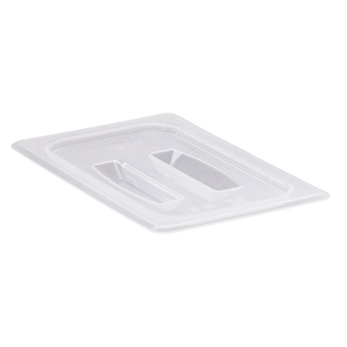 CAMBRO - 40PPCH-190 - Tapa con asa GN 1/4 - 16,2 x 26,5 cm - Blanco translúcido - Venta 1 unidad.