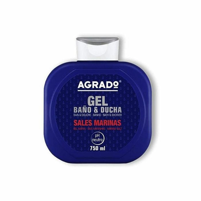 Agrado Gel Baño Sales Marinas 750 mL