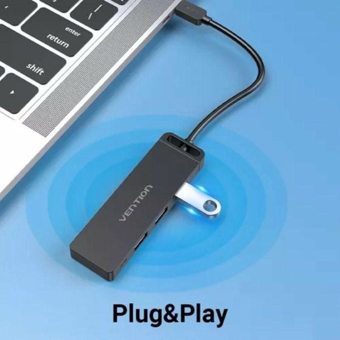 Hub USB Vention TGTBB Negro 2