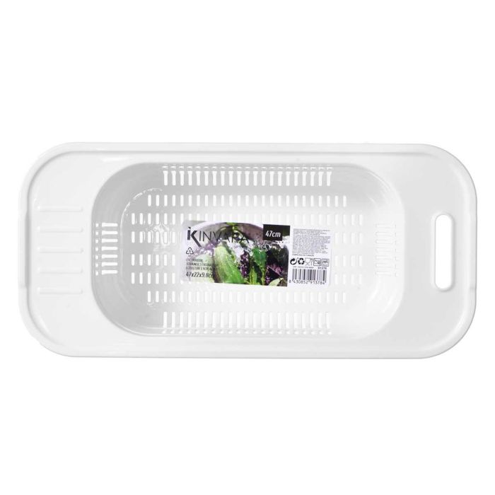 Escurredor Fregadero Blanco 47 Cm Kinvara (24 Unidades) 2 Escurredor Fregadero Blanco 47 Cm Kinvara (24 Unidades) 2