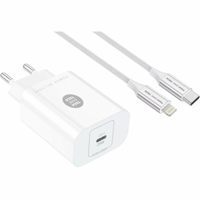 Cargador de Pared Tech One Tech TEC2265 25 W 1 Cargador de Pared Tech One Tech TEC2265 25 W 1