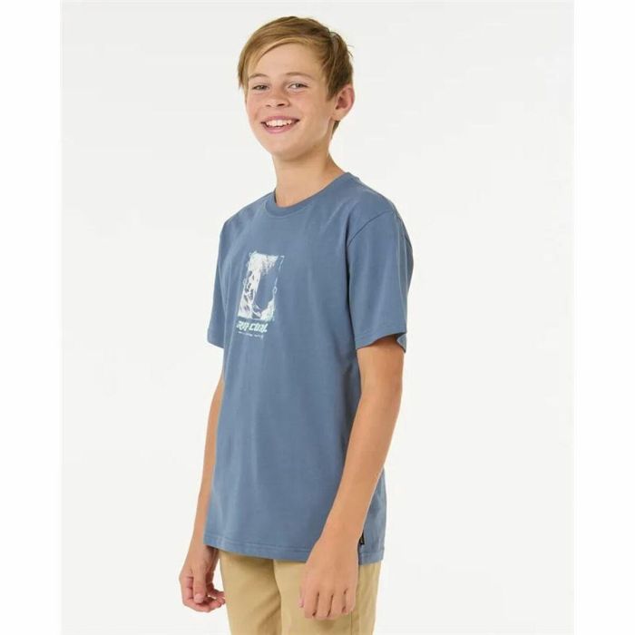 Camiseta de Manga Corta Infantil Rip Curl Raw Energy Frame Tee 2