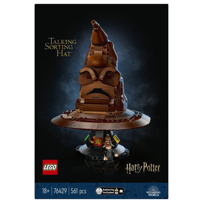 LEGO Harry Potter Sombrero Seleccionador Parlante 76429 Juego Construcción 561 Piezas 9