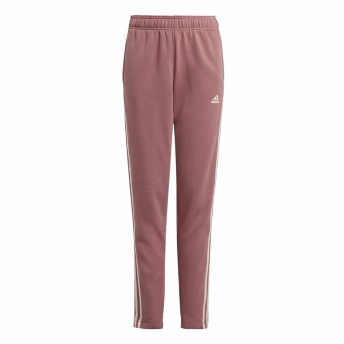 Chándal Infantil Adidas Tiberio 3-Stripes Colorblock Fleece Rosa 5
