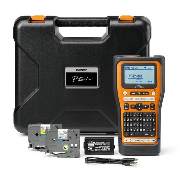Rotuladora Brother Pt - E560Btvp Lcd 3 Lineas 2 Rotuladora Brother Pt - E560Btvp Lcd 3 Lineas 2